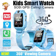 【 Ready Stock】 【Kids Smart Watch Frozen】Q19 Pro Jam Watch Waterproof Touch Screen SOS Smartwatch Dual Camera Phone Suppo