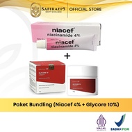 DERMA XP Glycore 10%+ Niacef 4% BPOM BUNDLING PACKAGE - Brightening & Fades Acne and Dark Spots