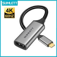 Sumlett Type C เป็น HDMI (4K * 60Hz) อะแดปเตอร์,USB C Thunderbolt 3/4เป็น HDMI สายแปลงใช้ได้กับ MacBook Pro/air,iPad Pro 2018/2020,samsung S22/21/20/Note 20/10, Huawei P40/30 Pro/mate 40
