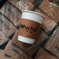 sleeve karton ukuran paper cup 8oz sablon logo custom 1000pcs
