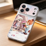Winter Bunny Fox Rose Bouquet Shockproof Leather Phone Case For Redmi A7 Pro 9T 10 10C 13 9 9C 13R