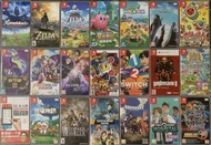 Nintendo Switch games 異度神劍2 異度神劍 Zelda 曠野之息 織夢島 卡比 動森 FF crisis core reunion 太鼓 阿爾宙斯 Pokémon 紫 Fire 