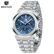 PAGANI DESIGN New Watch For Men 2026 Quartz Chronograph Watches Stainless Steel Calendar Luminous Wa