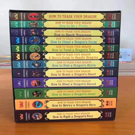 12 Books/set How To Train Your Dragon: The Complete Series: Paperback Gift Set Short Chapters Clever
