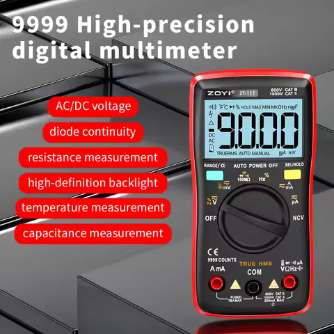 ZOYI ZT-111 Anti-burn digital multimeter High precision automatic range digital display Home digital