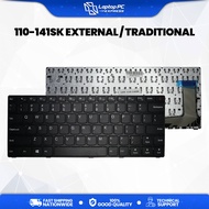LPCE Laptop Keyboard compatible with Lenovo Ideapad 110-14 110-14AST 110-14ISK Series