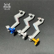 Nui-racing aluminum brake lever fitted with wave/dream/future/sirus/ex2010 - Accessories