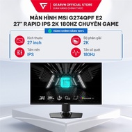 MSI G274QPF E2 27 inch Rapid IPS 180Hz gaming monitor