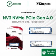 KINGSTON NV3 NVMe PCIe Gen 4.0 SSD 500GB, 1TB, 2TB & 4TB M2 PICE GEN 4X4 | GENUINE GENUINE | 36T