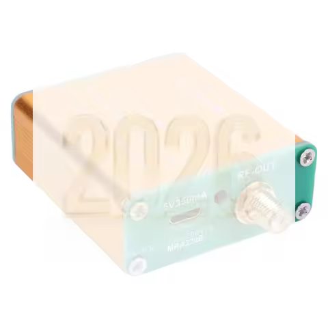 100kHz-6GHz Wideband Signal Amplifier RF Power Preamplifier Module 1.95GHz 20dB High Gain Low Noise 