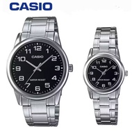 Casio Couple Watch MTP-V001D-1B & LTP-V001D-1B