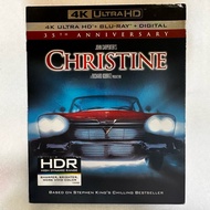 Christine 4K Ultra HD Blu-ray Movie (Sealed And New, In Slipcase)