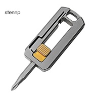 Titanium Alloy Screwdriver Magnetic Small Maintenance Combination Multi-Functional Outdoor EDC Tools