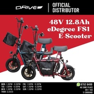 Fiido LTA APPROVED ESCOOTER 48V 12.8AH | Installment Plan| Edegree FS1 | 48V 12.8AH | Personal Mobil