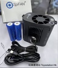 𝑵𝒆𝒘 𝑰𝒕𝒆𝒎 🔥 【輕便型雙電池工地專供版掛腰風扇】*21700電池2粒 總共10,000容量*