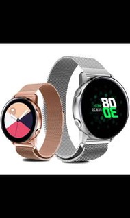 📣📣‼️🎄🎄🎉超級限時大減價現貨Samsung 三星galaxy watch/S3/gear sport/ galaxy watch active 20mm米蘭尼斯磁石扣錶帶
