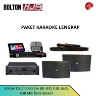 Paket Karaoke BOLTON DB210 BK810 KJB JACK KJB MIC (BOX SILVER)