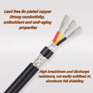 UL2517 Shielded Cable 28-14AWG | Multi-core Tin-plated Copper Wire | Foil Braided Signal Wire for Co