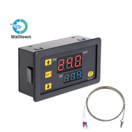W3230 AC110-220V DC5V/12V/24V K-type Thermocouple Digital Thermostat -60°C~ 500°C