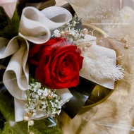 偏愛 | 厄瓜多玫瑰花、進口永生花、紅玫瑰、情人節花束