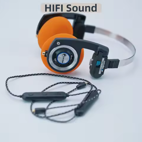 Farsoo PP Headband with KSC75 MMCX Speaker Compatible with MMCX 3.5 Cable or Bluetooth Cable HIFI So