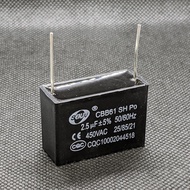 Pin type Capacitor 2.5UF Capacitor CBB61 2.5UF 450VAC P:32mm Motor Pin Type Running Starting Capacit