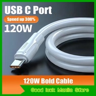 120W fast charging cable 6A micro USB ultra fast charging cable TypeC cable USB cable