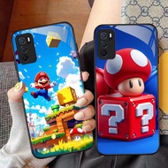 NC-88 Super Mario Game Glass Case For OPPO A16 A16S A54S A95 A74 F19 F19S Reno 6 Lite