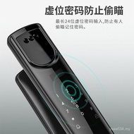 Induction Fingerprint Lock Electronic Lock Intercom 3D Smart Lock Face Identification Combination Lo