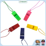 🆕🔥Plastic Whistle Thick Belt Rope Children Safety Outdoor Training Sports (WS218)