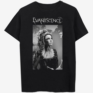 Evanescence Amy Lee Boyfriend Black T-Shirt Short Sleeve
