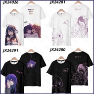 YT2 Oshi no Ko Ruby Ai Hoshino Anime T-Shirt - Casual Short Sleeve Plus Size