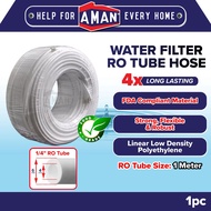 Water Filter 1/4" RO Tube White Hose Water Dispenser White Tube RO Tubing Water Filter Tubing PE Pip