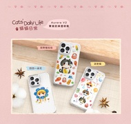 OVERDIGI X 拉查花 聯名款_iPhone15/14系列V2雙料軍規防摔透明殼