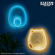全新 角落生物 貓咪 壁掛式霓虹燈風格 LED夜燈 房間裝飾