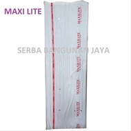 MAXILITE PVC ROOF 240 X 80 cm ASBES FIBER PVC ATAP aksesoris
