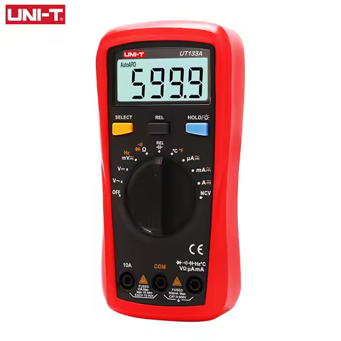 UNI-T UT133A UT133B Professional Digital Multimeter AC DC Voltage Tester Voltmeter Ammeter Frequency