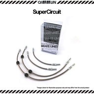 Porsche Cayenne MK1 (9PA) 2002~2010 - SUPER CIRCUIT Steel Braided Brake Lines / Brake Hose