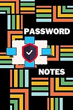 Password Notes: Personal Internet Organizer, Alphabetical Order A-Z Tabs, Keeping Track of Username 