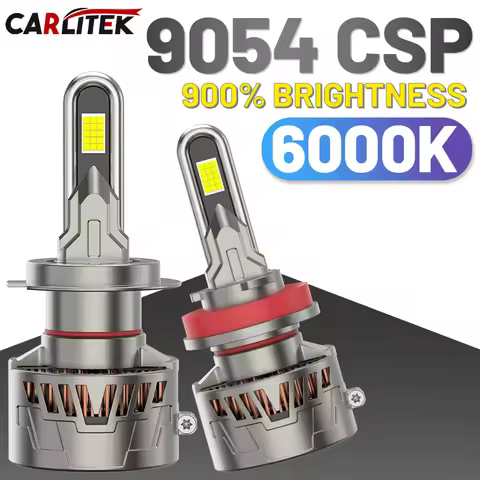 CARLitek H4 Led Headlights No Error K5C H7 880 881 H11 H8 H1 HB3 HB4 9005 9006 9012 HIR2 30PCS 9054 