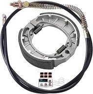 67 inch Rear Drum Brake Cable Line for 196cc 6.5 Hp Baja Heat Warrior Hensim Massimo MB165 MB200 Col