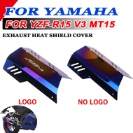 For Yamaha YZF R15 R 15 V3 2017-2020 MT15 MT 15 Motorcycle Exhaust Muffler Pipe Protector Guard Heat