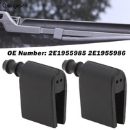 Orangesea 2E1955985 2E1955986 Black Plastic Window WindShield Wipers Washer Nozzles  Jet For Sprinte