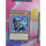 [Yugioh Bien Hoa Store] 1 card DOOD-EN001 D/D Lance Soldier : Common 1st