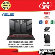ASUS TUF FA507N-URLP024W - GREY (R7-7435HS,16G,512GB SSD,RTX4050,144Hz,15.6'FHD,RSLOTX1,SSLOTX1,W11)