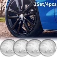 56mm 4pcs car wheel center car logo sticker for peugeot 3008 208 2008 508 5008 308 108 car accessori
