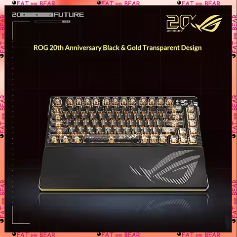 ASUS ROG Azoth Extreme Edition 20th Anniversary Keyboard Wireless Bluetooth e-sports gaming mechanic