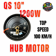 มอเตอร์ 10 นิ้ว  BLDC 48 - 72V 1000 - 1200w ล้อจักรจักรยานไฟฟ้า10 Inch 1000w BLDC Motor 48 - 72 Volt