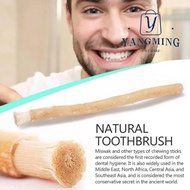 YANGYANG Miswak Toothbrush, Soft Bristles No Toothpaste Needed NaturalToothbrush, Eco Friendly Tradi