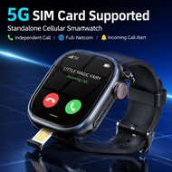 4G-5G Sim Card Smart Watch Dual System Video Call Jam Pintar Kad SIM GPS Location App Download For